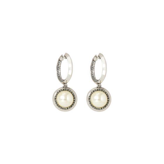 BRINCO EAR CUFF PEROLA SIRIUS PRATA BOHO HECTOR ALBERTAZZI